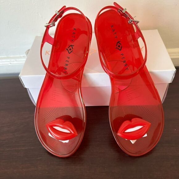 Katy Perry Geli Sandal in red size 9 , new - Picture 8 of 13